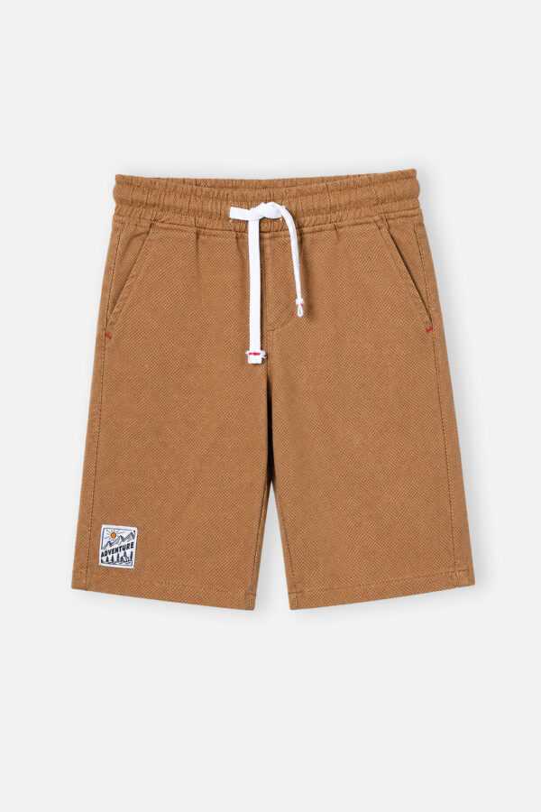 Boys Shorts - Beige