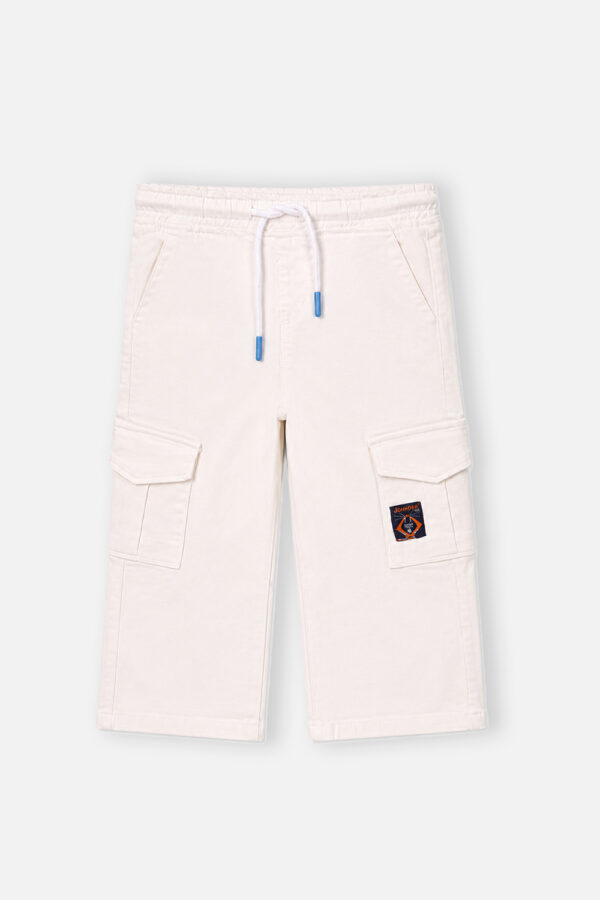 Mini Boys Trouser - White