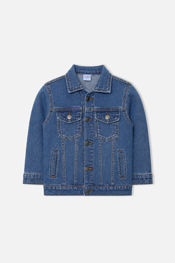 Boys Denim Jacket - Dark Blue