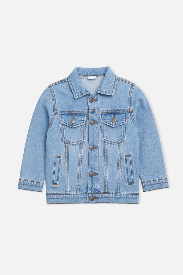 Boys Denim Jacket - Light Blue