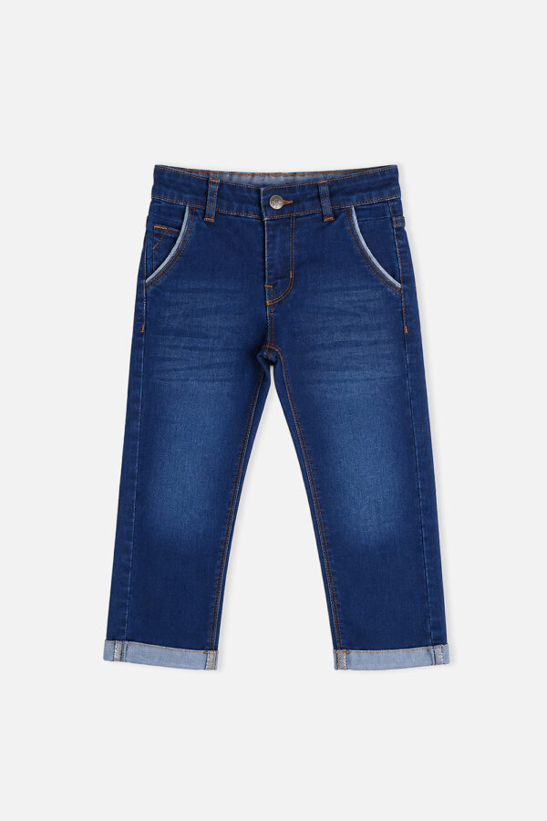 Boys Denim Pant - Dark Blue