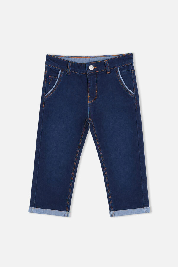Boys Denim Pant - Navy