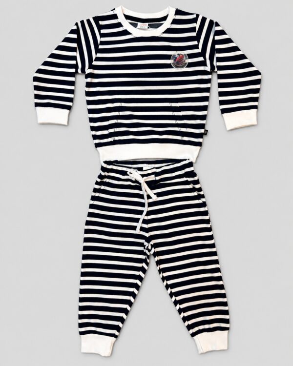 Infant Suit IB2P001 - Navy & Cream
