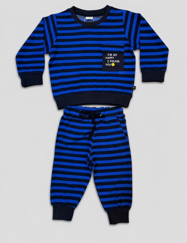 Infant Suit IB2P004 - Blue & Black